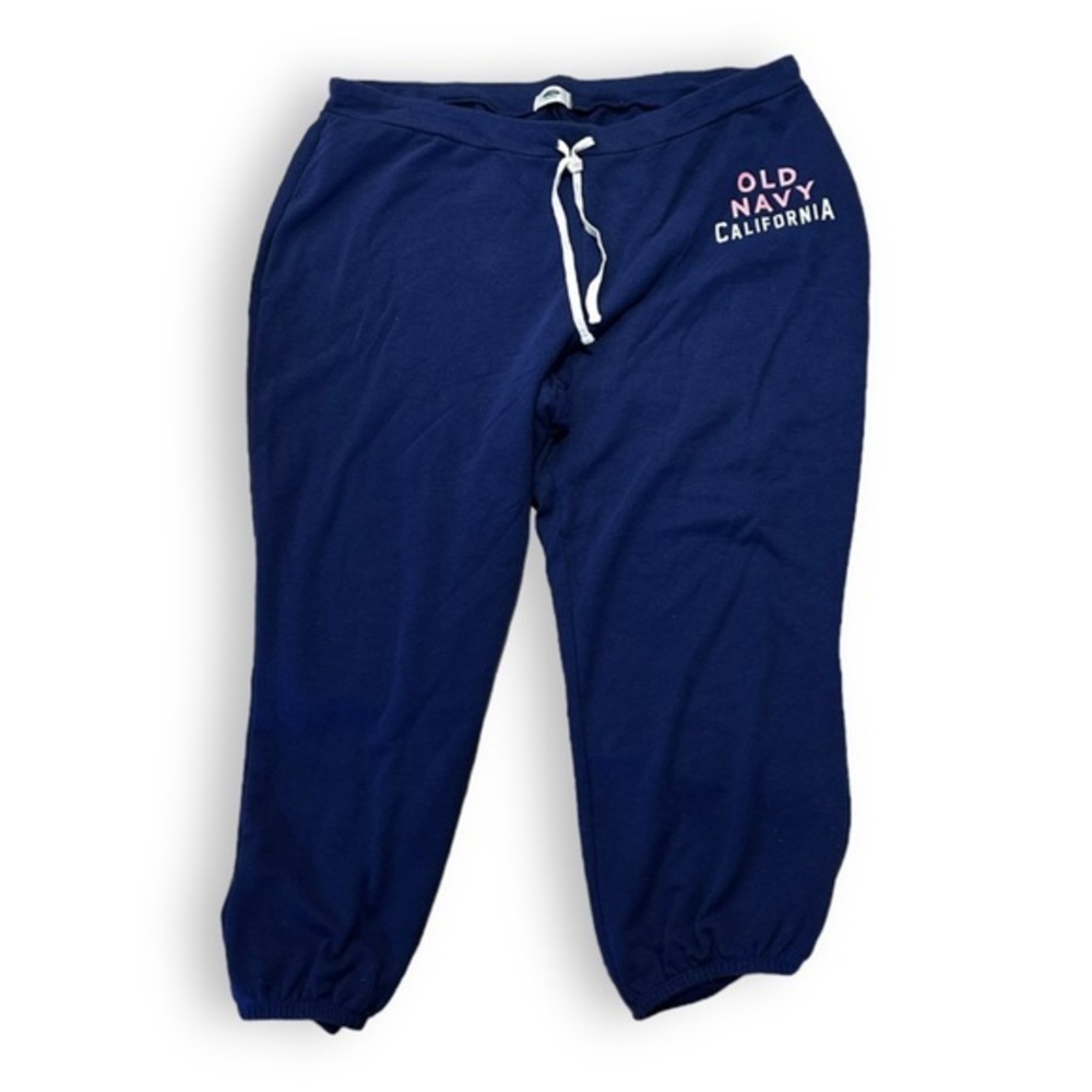 Women's Old Navy XXL Navy Blue Old Navy California Logo Joggers 18 20 2XL